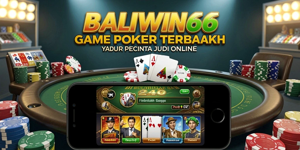 Tampilan gameplay menarik dari BALIWIN66 dalam permainan Poker.