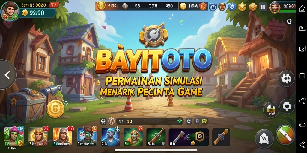 Screenshot gameplay BAYITOTO menampilkan aktivitas menarik dalam simulasi.