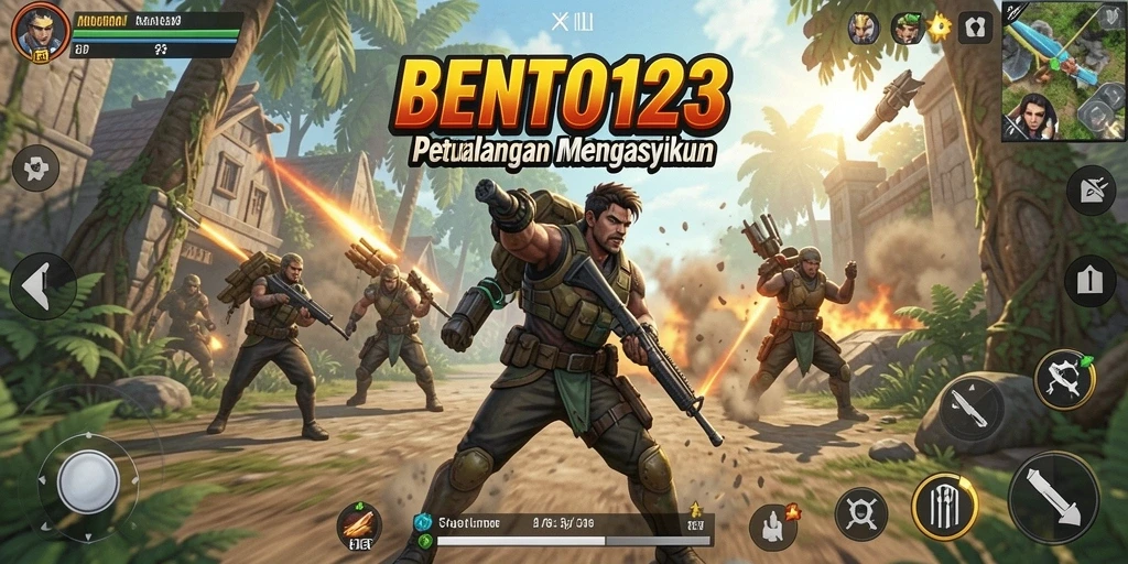 Screenshot BENTO123 menampilkan aksi seru dalam permainan.