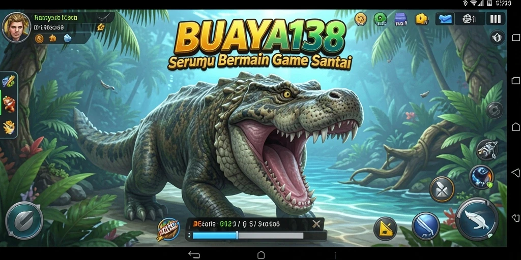 Screenshot gameplay BUAYA138 menunjukkan momen seru dan interaktif dalam permainan Casual.