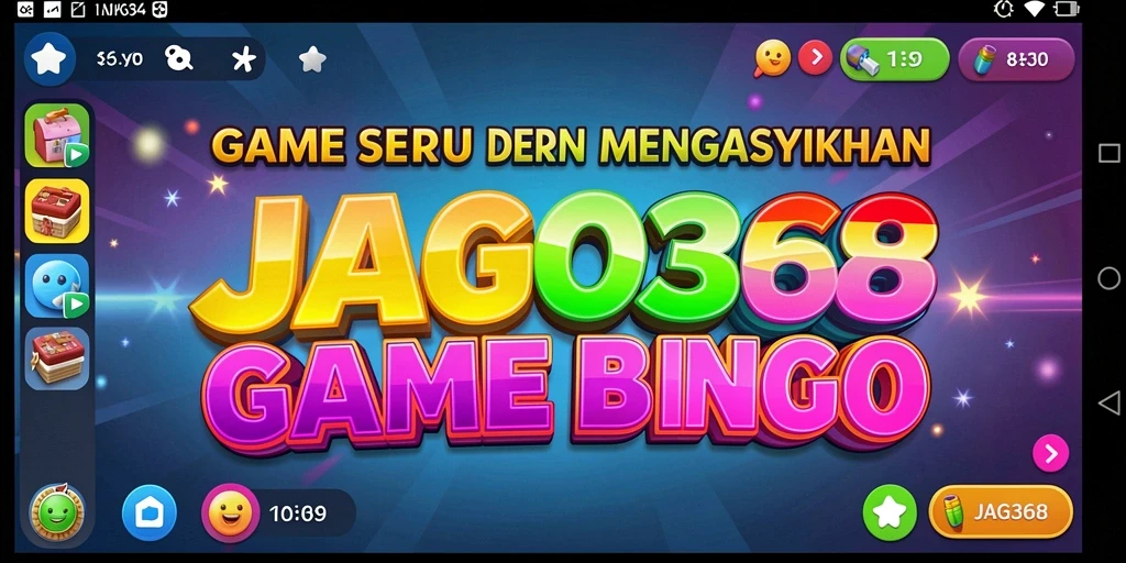 Tampilan gameplay JAGO368 yang penuh warna dan interaktif.