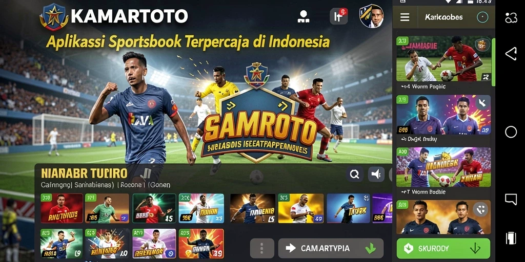 Tampilan gameplay KAMARTOTO yang menarik dan interaktif.