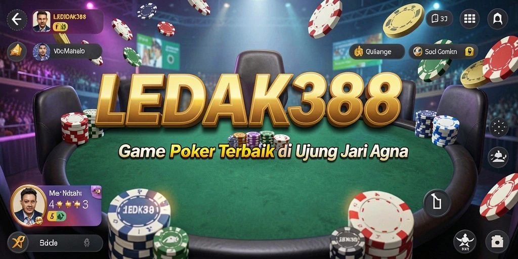 Tampilan gameplay LEDAK388 yang mendebarkan dan seru.