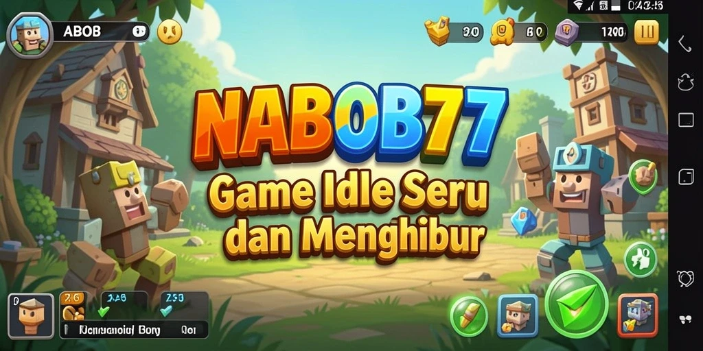 Tangkapan layar gameplay NABOB77 yang menampilkan interaksi Idle.